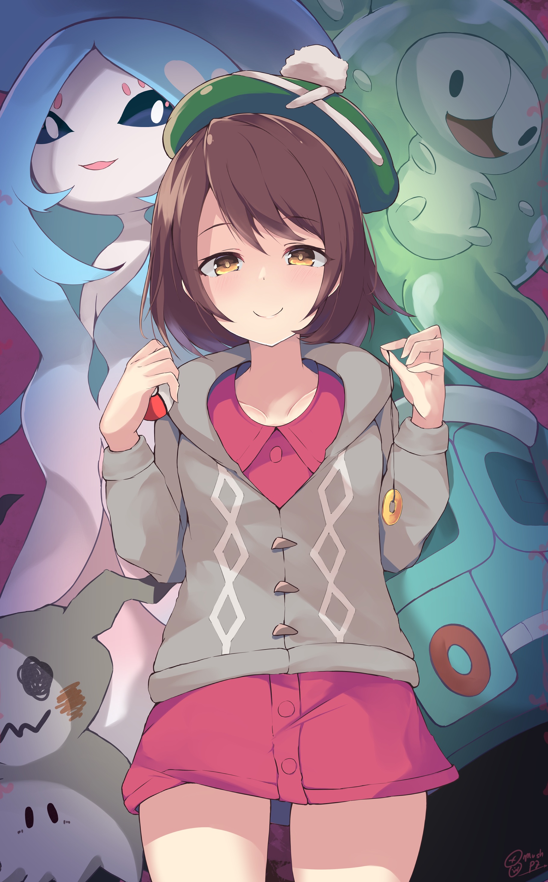 Mushpz Pokemon Pokemon Sword And Shield Hatterene Mimikyu Pokemon Reuniclus Yuuri Pokemon